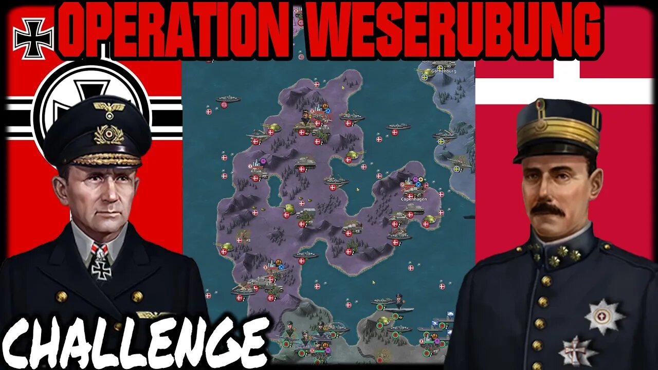 CHALLENGE MODE WESERUBUNG! Updated World Conqueror 4