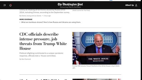 🟨 西方媒體對中共二十大的報導 - 華盛頓郵報：沒有 🟨