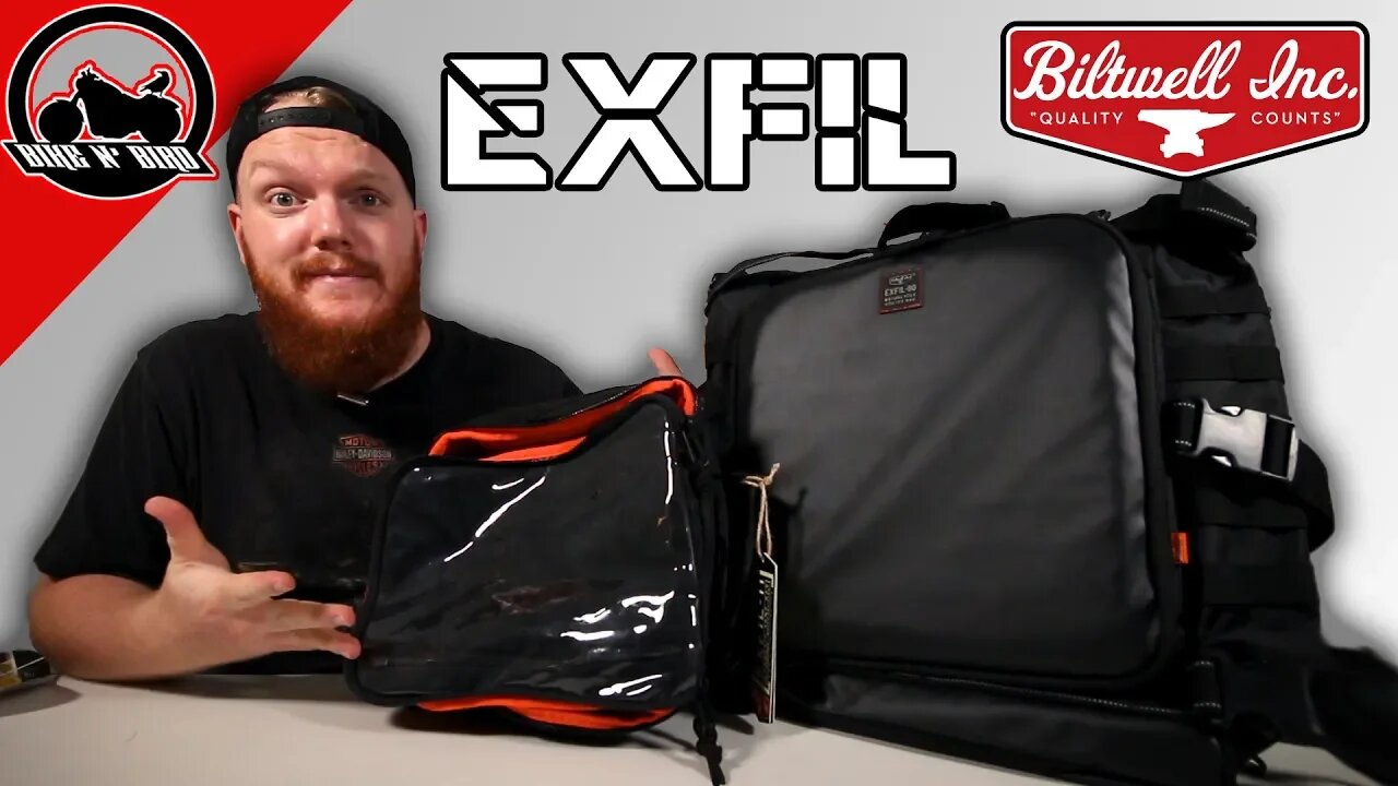 Biltwell Exfil Luggage! - Exfil 80 Sissy Bar Bag & Exfil 11 Tank Bag