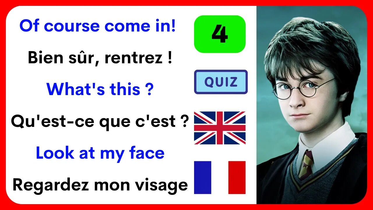 Testez et améliorez votre anglais avec Harry Potter 📚 Part 4