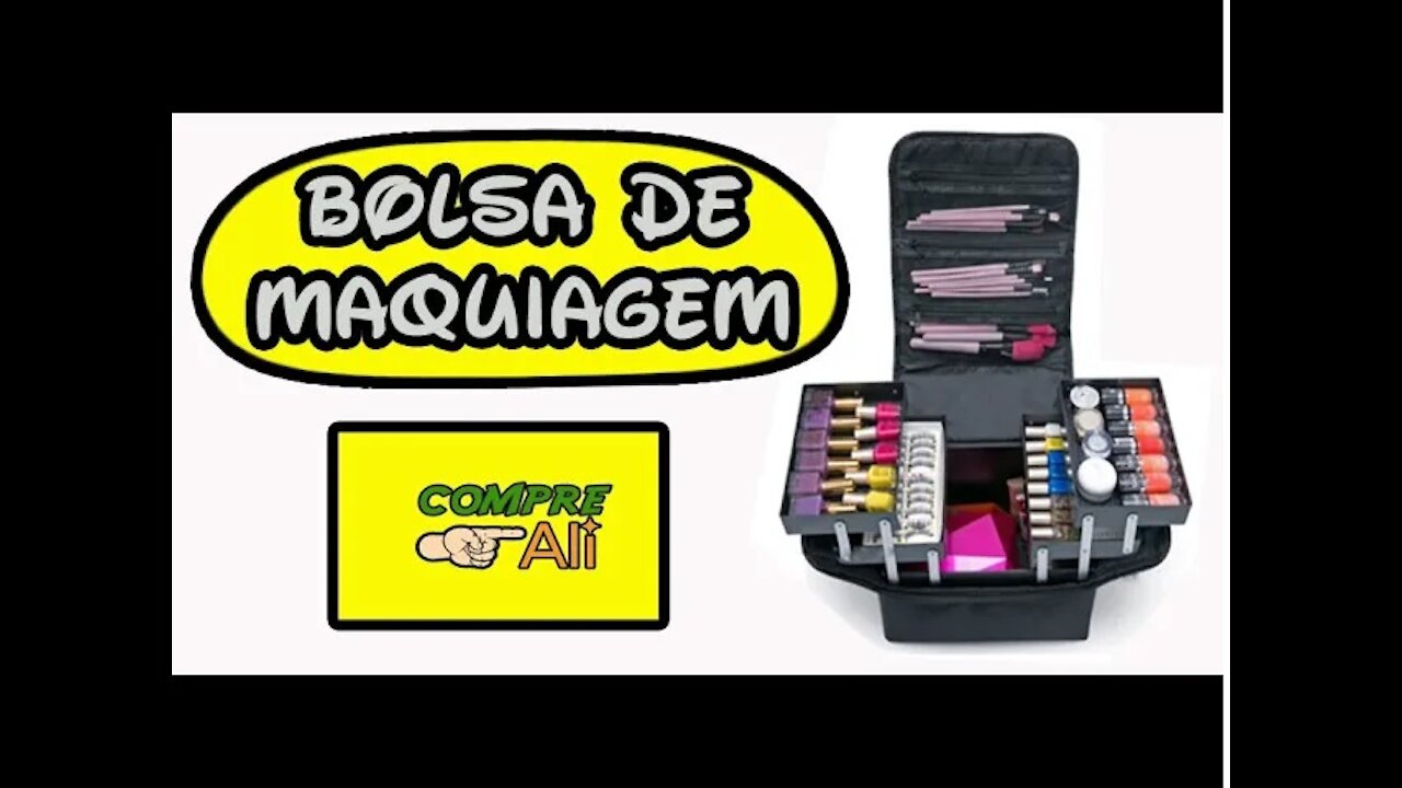 Bolsa de maquiagem | Super Prática - CompreAli