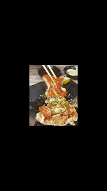 Salmon kama | @sushialaska on IG 🍣🍤 #shorts