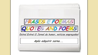 Notícias engraçadas: Após adquirir sarna... [Frases e Poemas]