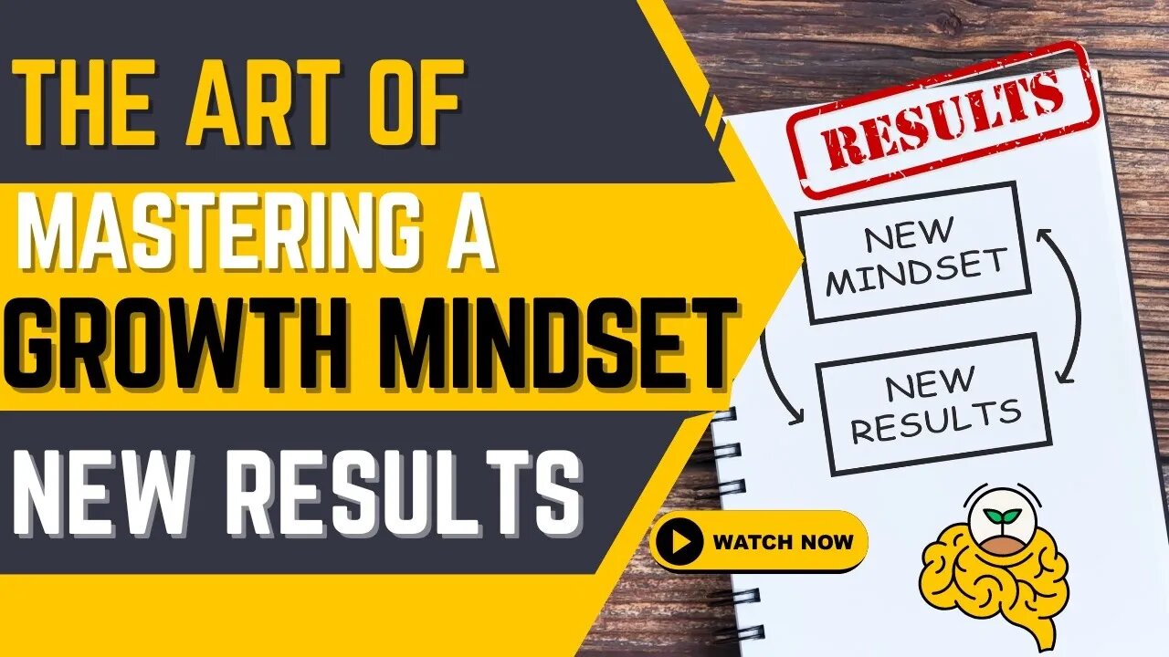 The Art of Mastering A Growth Mindset in 5 Steps (Positive Mindset) #youtube #mindset #growth