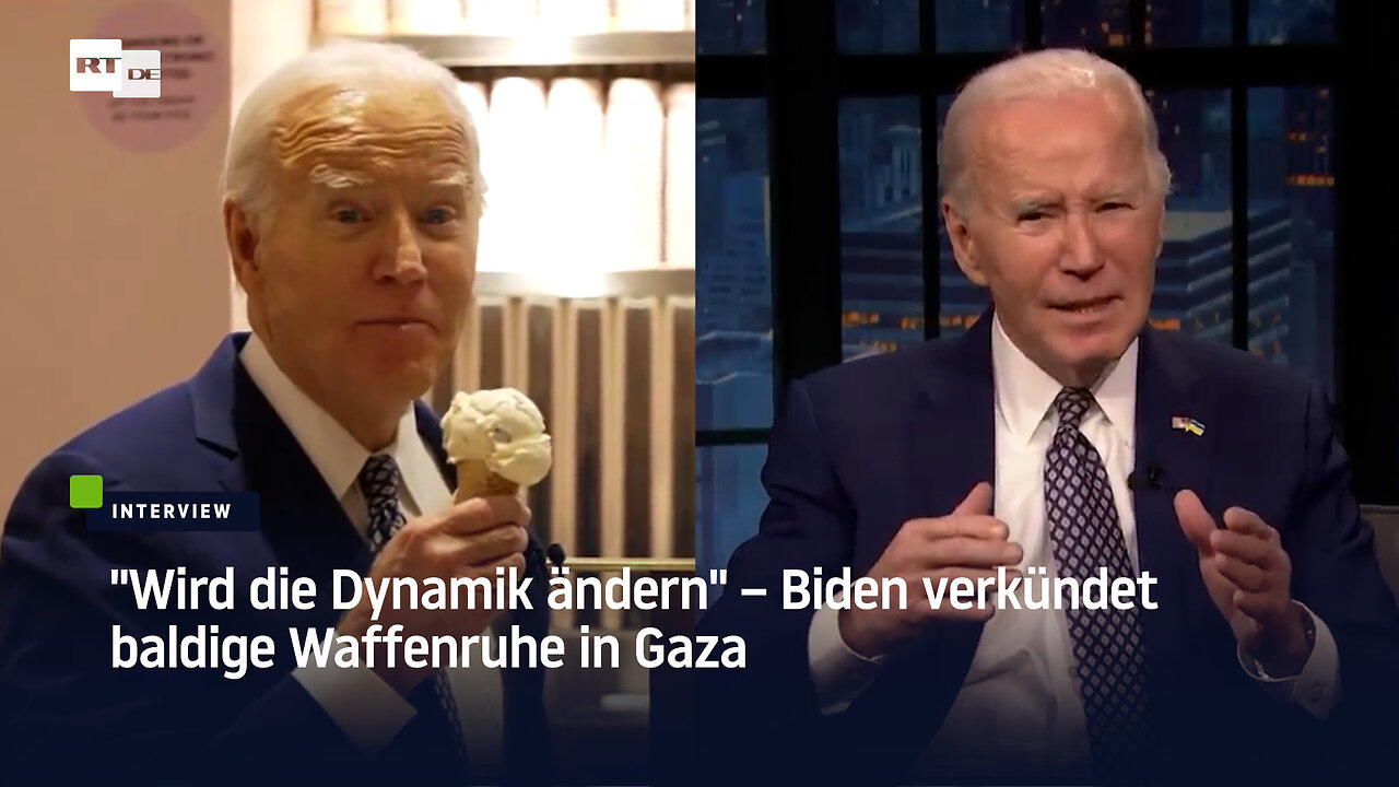 "Wird die Dynamik ändern" – Biden verkündet baldige Waffenruhe in Gaza