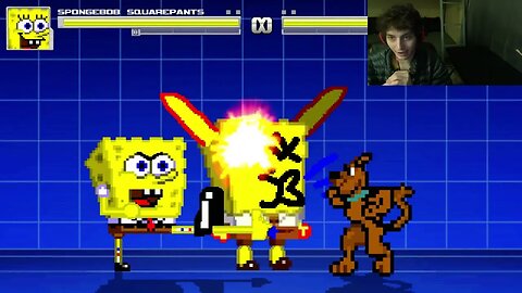 SpongeBob SquarePants VS Scooby Doo The Dog In An Epic Battle In The MUGEN Video Game