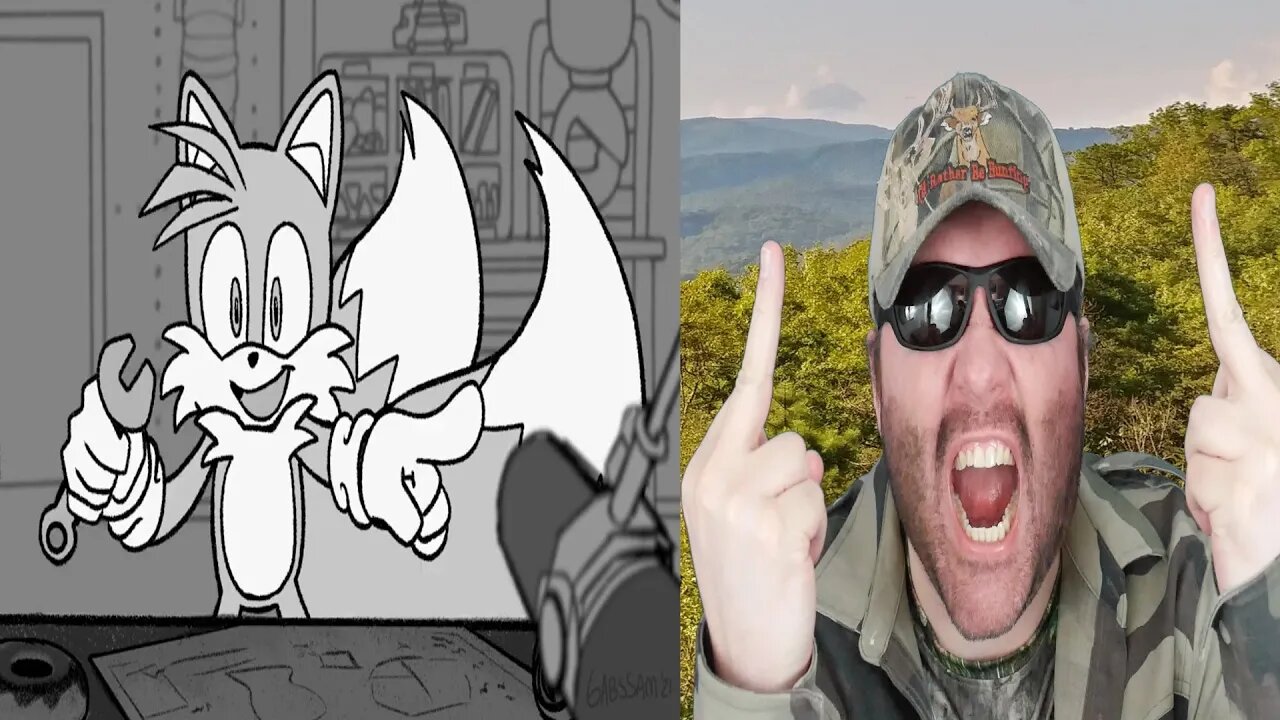 Tails Sings Cum Flower Ghey Parody Featuring Marky Mark-Ass Mark - Reaction! (BBT)