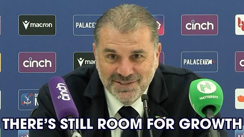 ANGE "Dreams last as long as they do UNTIL someone WAKES you up" Palace V Spurs [PRESS CONFERENCE]