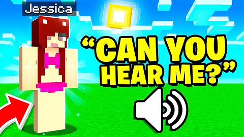 My Girlfriend’s VOICE REVEAL! (Minecraft)