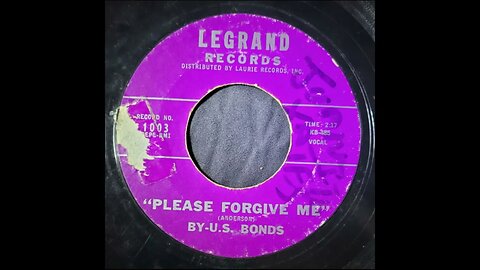 U.S. Bonds - Please Forgive Me