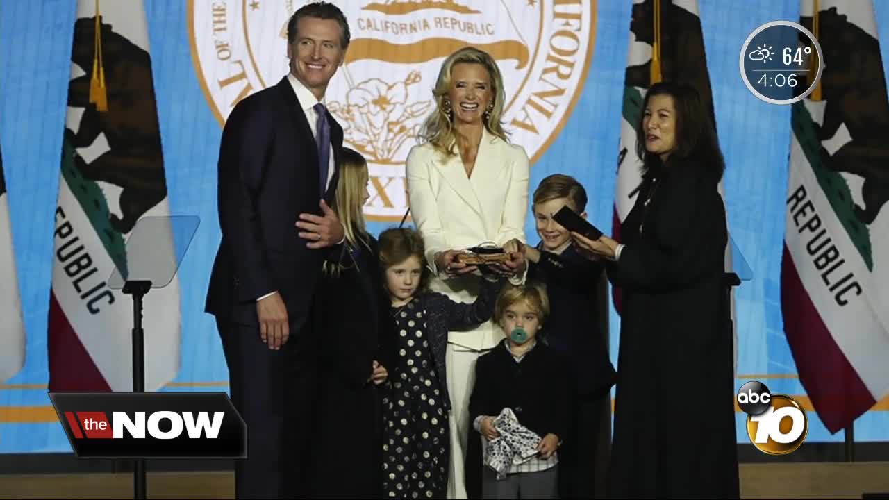 Gavin Newsom sworn in as California Governor