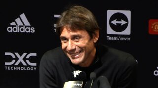 'I listened that we are TITLE CONTENDERS! 😂 We need TIME!' | Man Utd 2-0 Tottenham | Antonio Conte