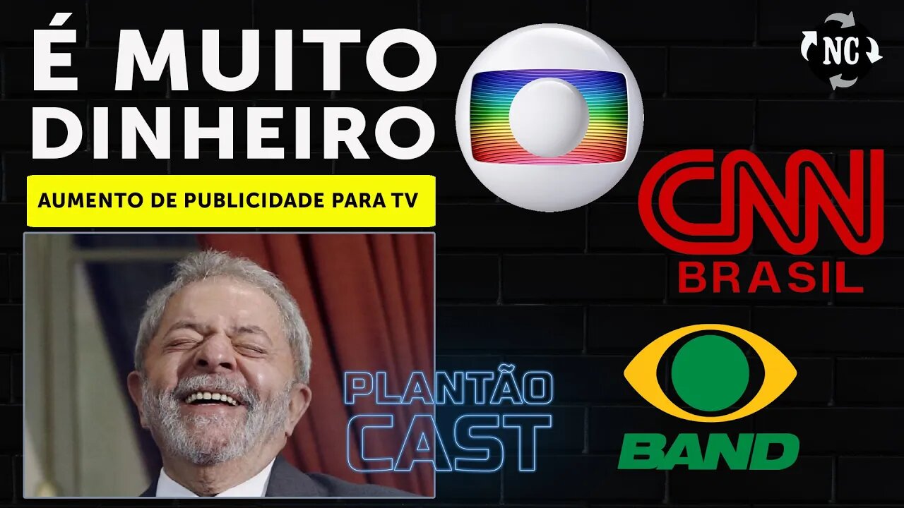 EMISSORAS DE TV COMEMORAM AUMENTO DA PUBLICIDADE ESTATAL NO G0VERNO PETISTA