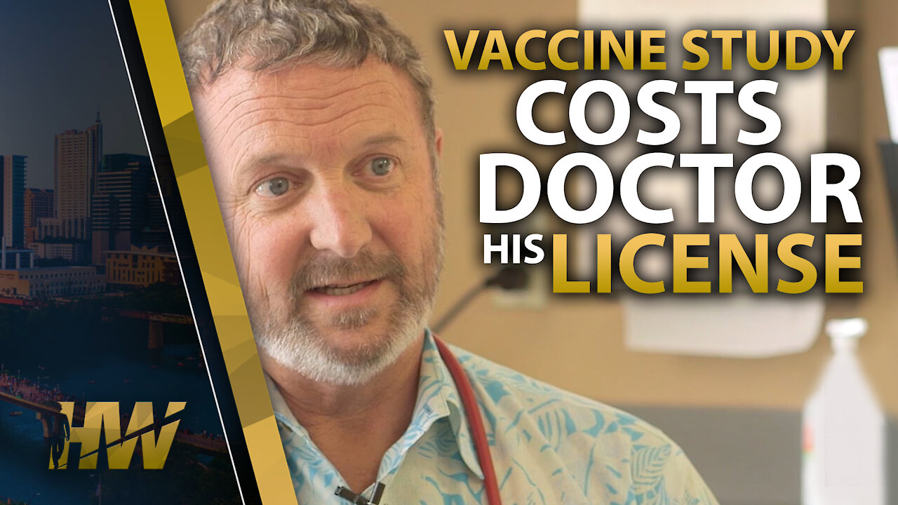 Vaccine Study Costs Doctor His License