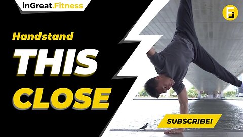 This close #ingreatfitness #handstand #risk #adventure #workout #gym #fitness #sports #lifestyle
