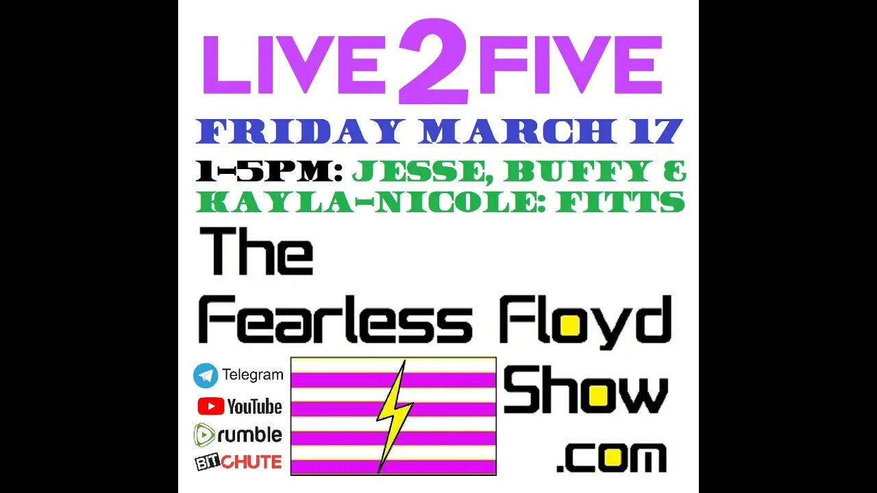 Live 2 Five © MAR 17 - 1PM: Kayla-Nicole: Fitts, Buffy LeAnn and Jesse Wayne