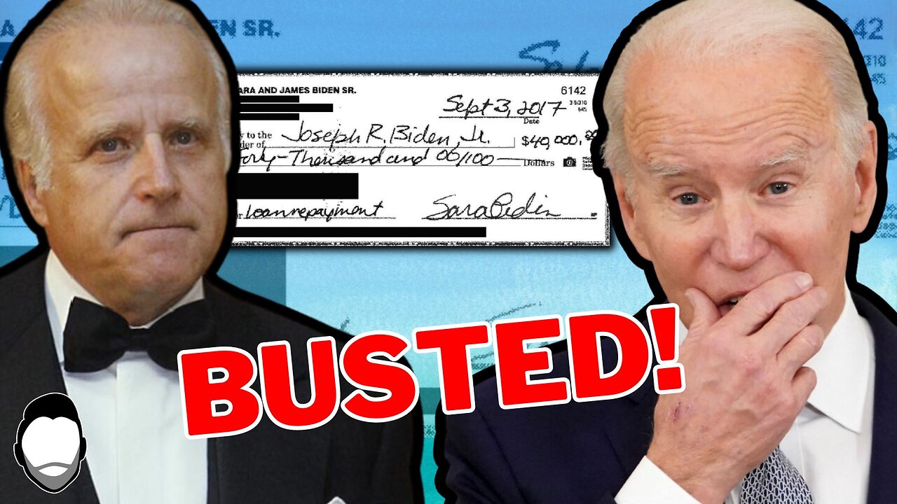 Biden BUSTED with ANOTHER $40k "Loan Repayment" Check via CCP Money