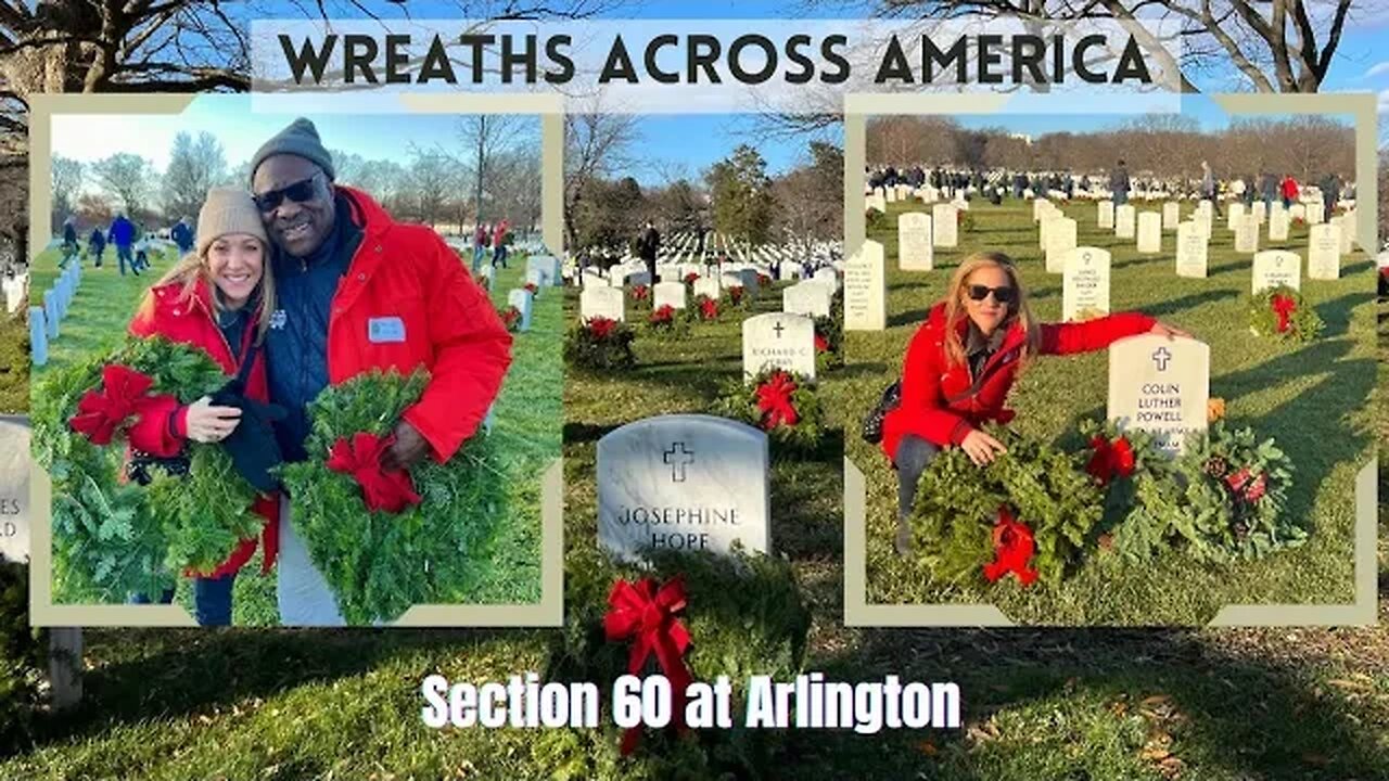 Wreaths Across America | Section 60 Arlington National Cemetery | Justice Clarence Thomas | Kabul 13