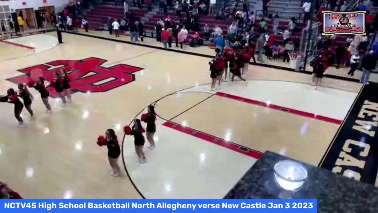 NCTV45 Presents High School Basketball NORTH ALLEGHENY VS NEW CASTLE VARSITY JAN 3 2023