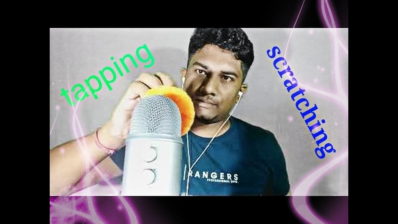 asmr tapping and scratching no talking || asmr leggings scratching and tapping