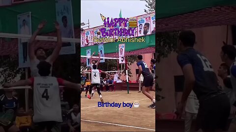 Sensior Abhishek 🤙 happy birthday Abhishek 🎂🍰🎊, match link in description 👇