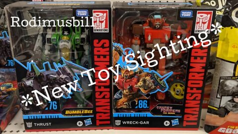 *Rodimusbill New Toy Sighting* STUDIO SERIES 86 WRECK-GAR & THRUST Voyager Figures