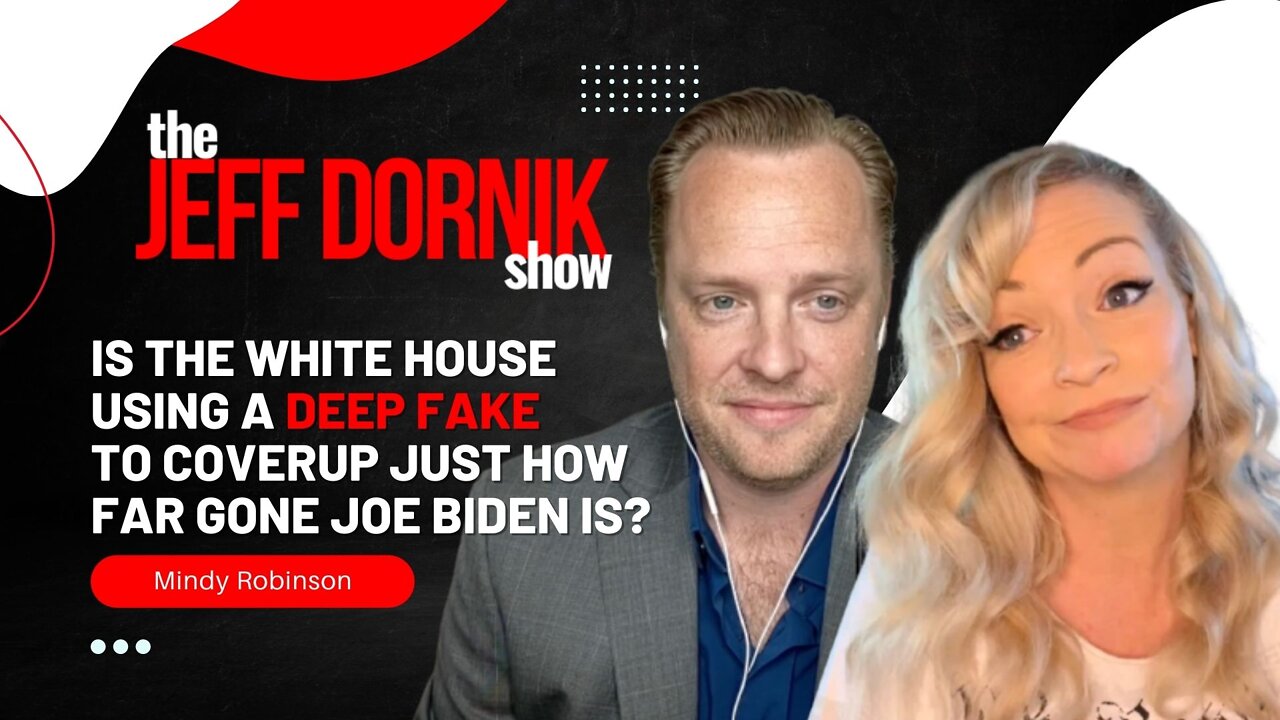 Mindy Robinson: Is the White House Using A Deep Fake to Coverup Just How Far Gone Joe Biden Is?