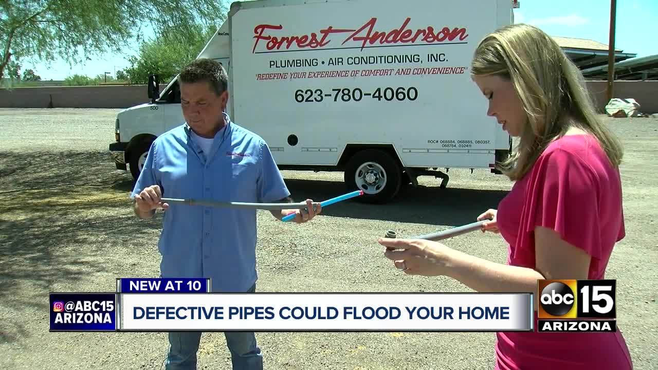 Bad pipes: Defective polybutylene could crack, flood your home