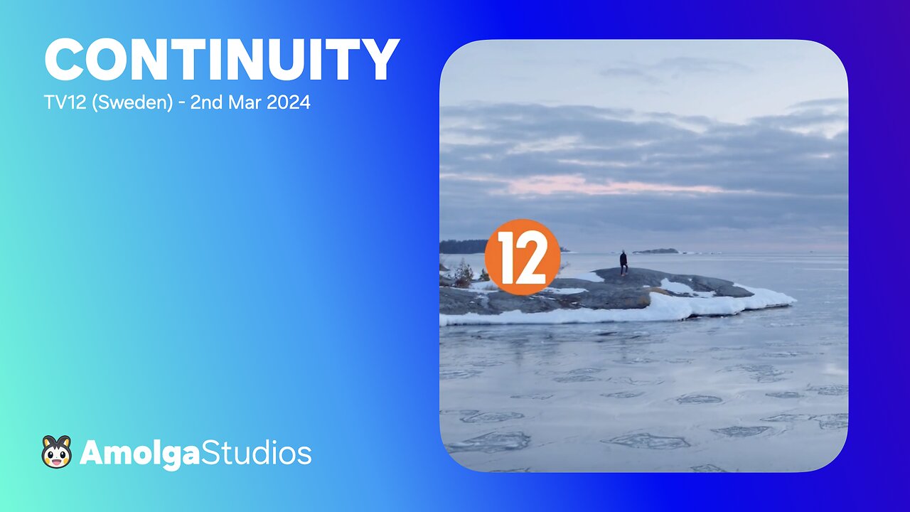 TV12 (Sweden) - Continuity (2nd March 2024)