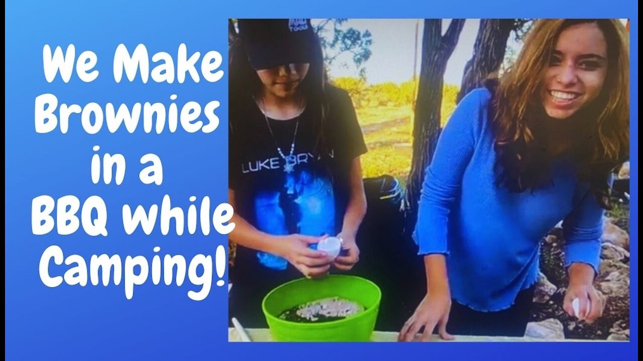 How To Make Brownies In A BBQ!