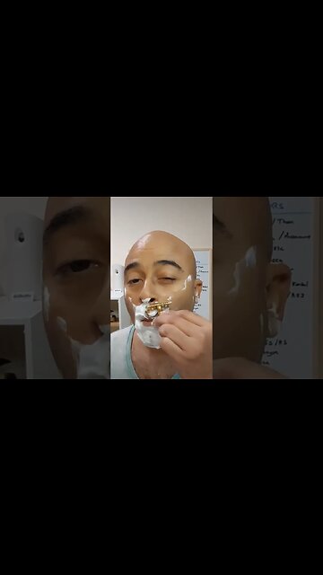 ASMR SWEET, SWEET SCENT Michael & Elena Maracuya set.💈🪒🧼👌🏾💈#asmr #shavingproducts #shaving #sotd