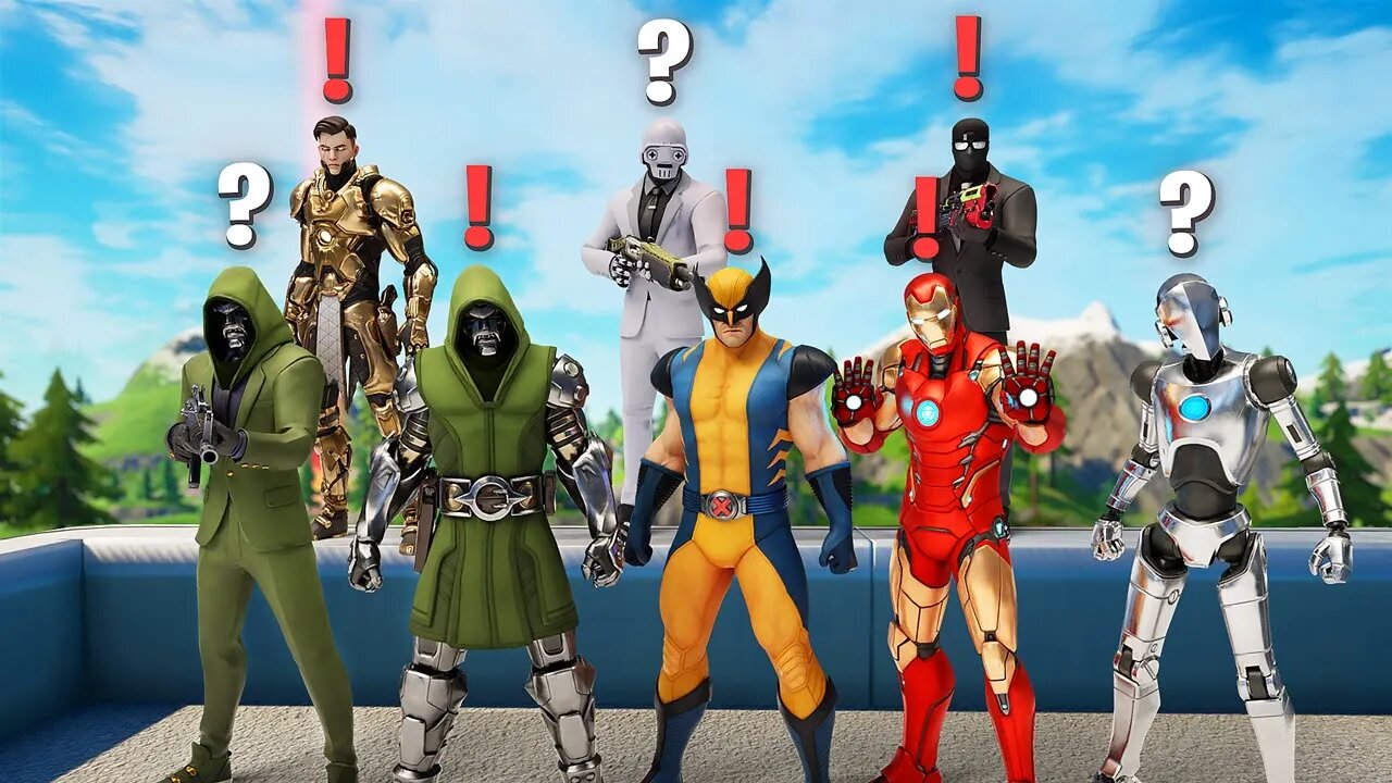 What Happens When All 7 Bosses and Henchman Meet in Fortnite