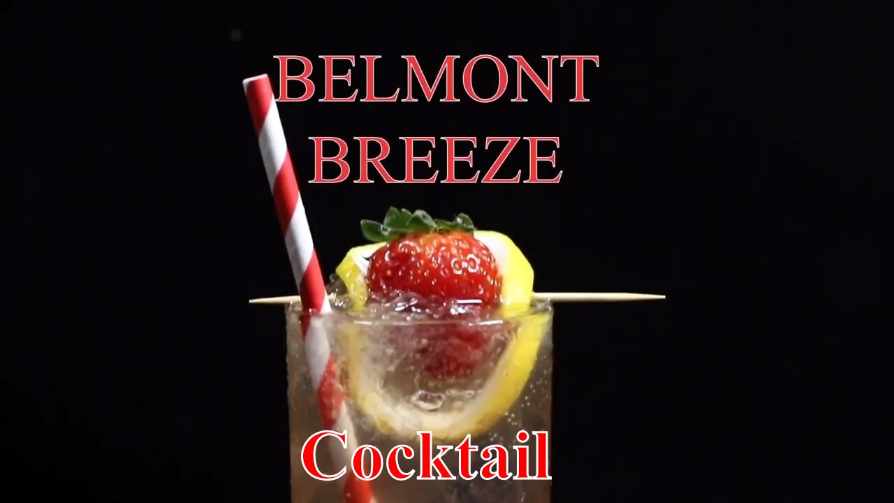 Make the Belmont Breeze Cocktail