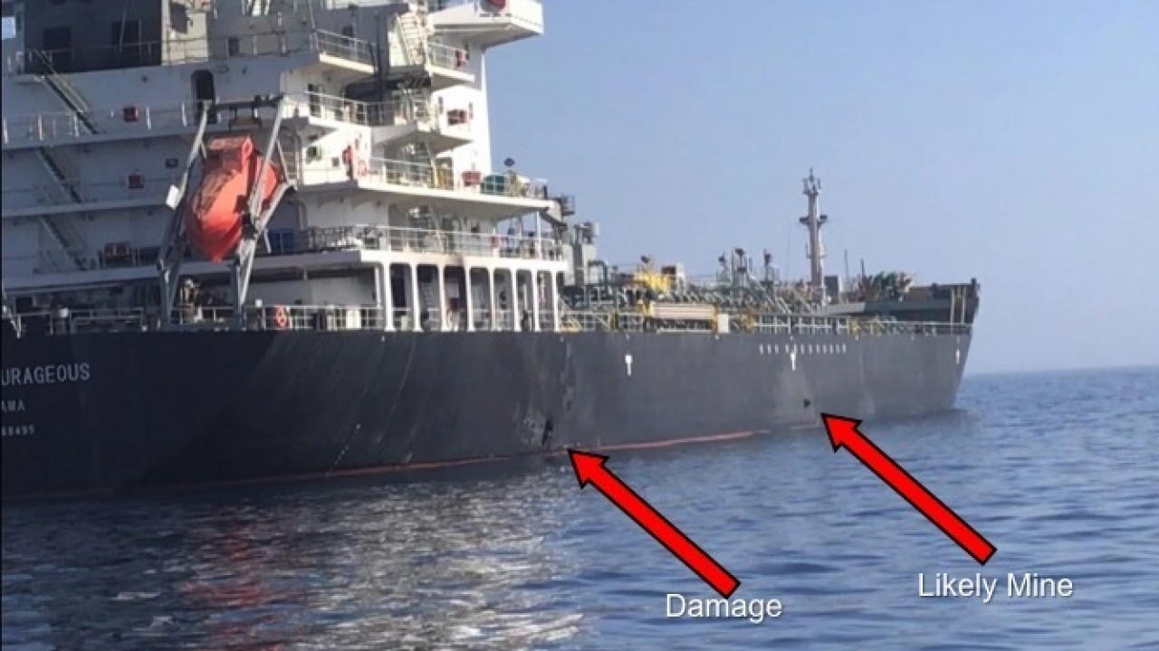 US Goes Public With Evidence Iran Is Behind Tanker Attacks