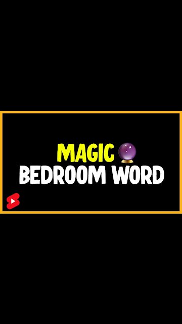 ONE WORD Will Turn Her On! #shorts