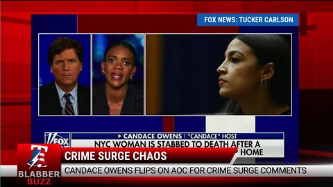 Candace Owens Goes Off On AOC's Crime Surge Comments