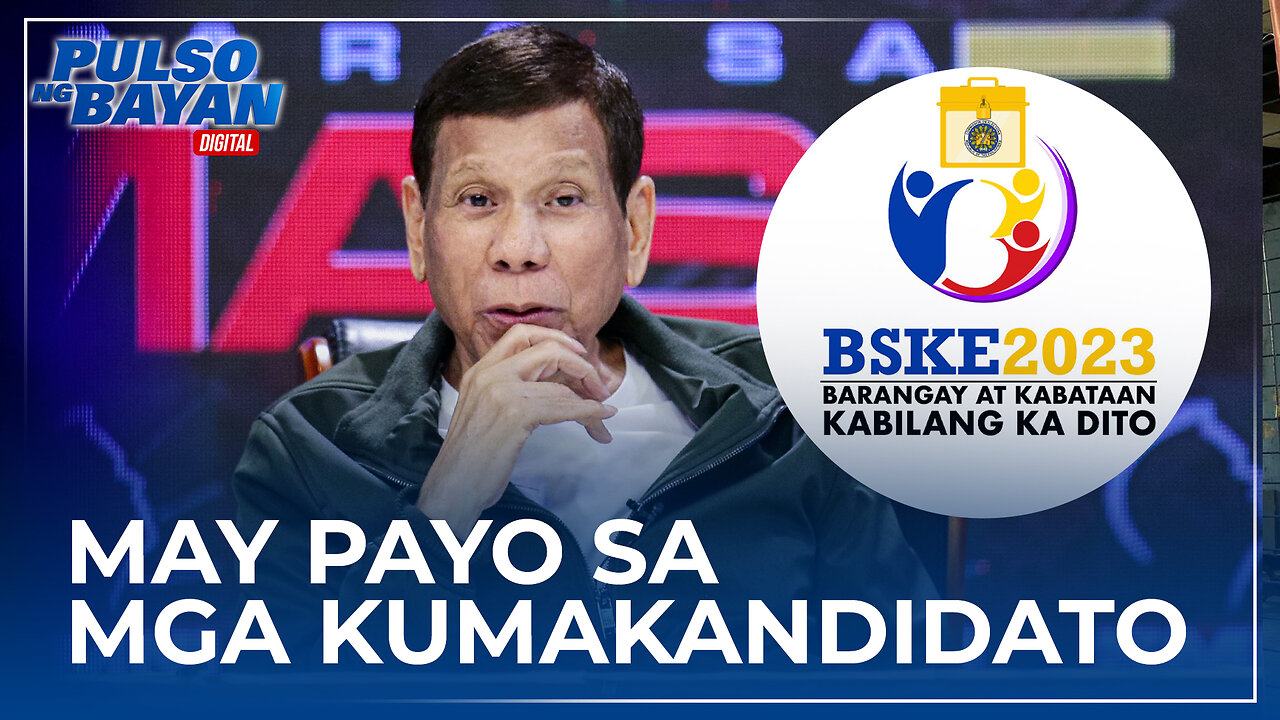 Mga kandidatong mananalo sa 2023 BSKE, dapat gawing prayoridad ang national security −FPRRD