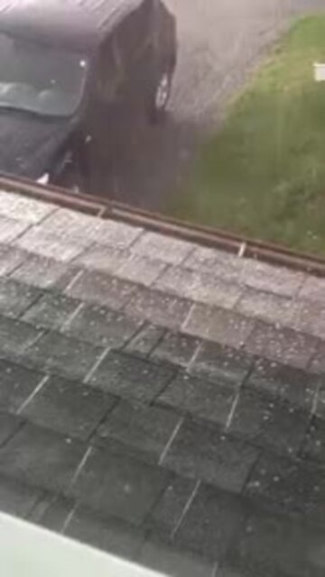 Grêle à Sherbrooke