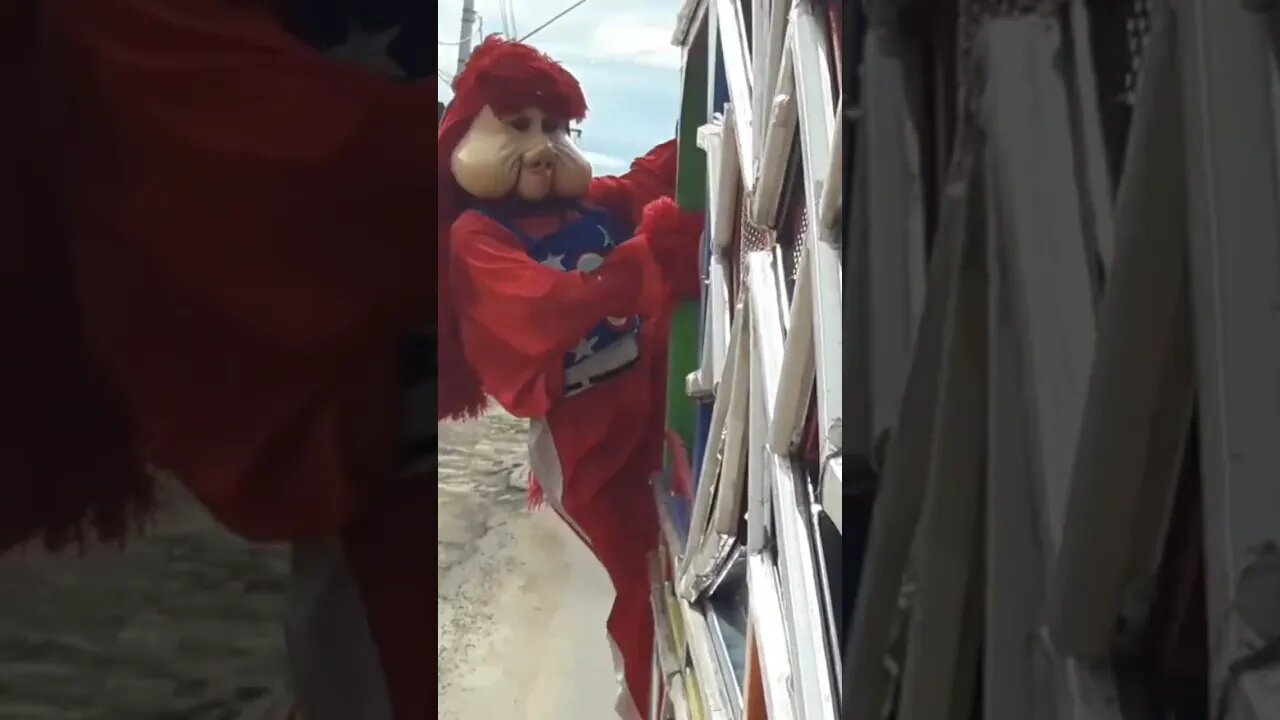 SUPER NINJAS, COM FOFÃO E HOMEM-ARANHA DANÇANDO PASSINHOS NA CARRETA DA ALEGRIA TRIPLO X, LIKE