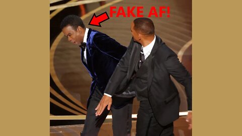 Will Smith Hitting Chris Rock is FAKE