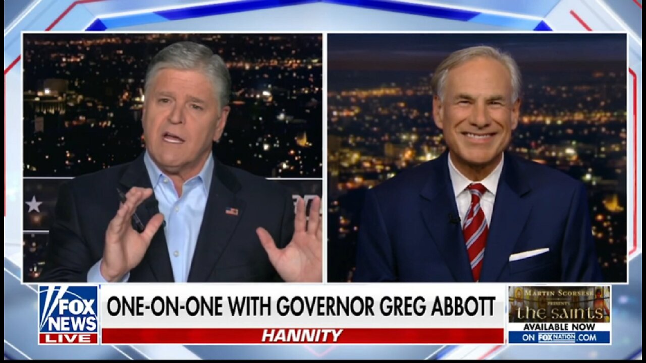 ONE ON ONE WITH GOVERNOR GREG ABBOTT