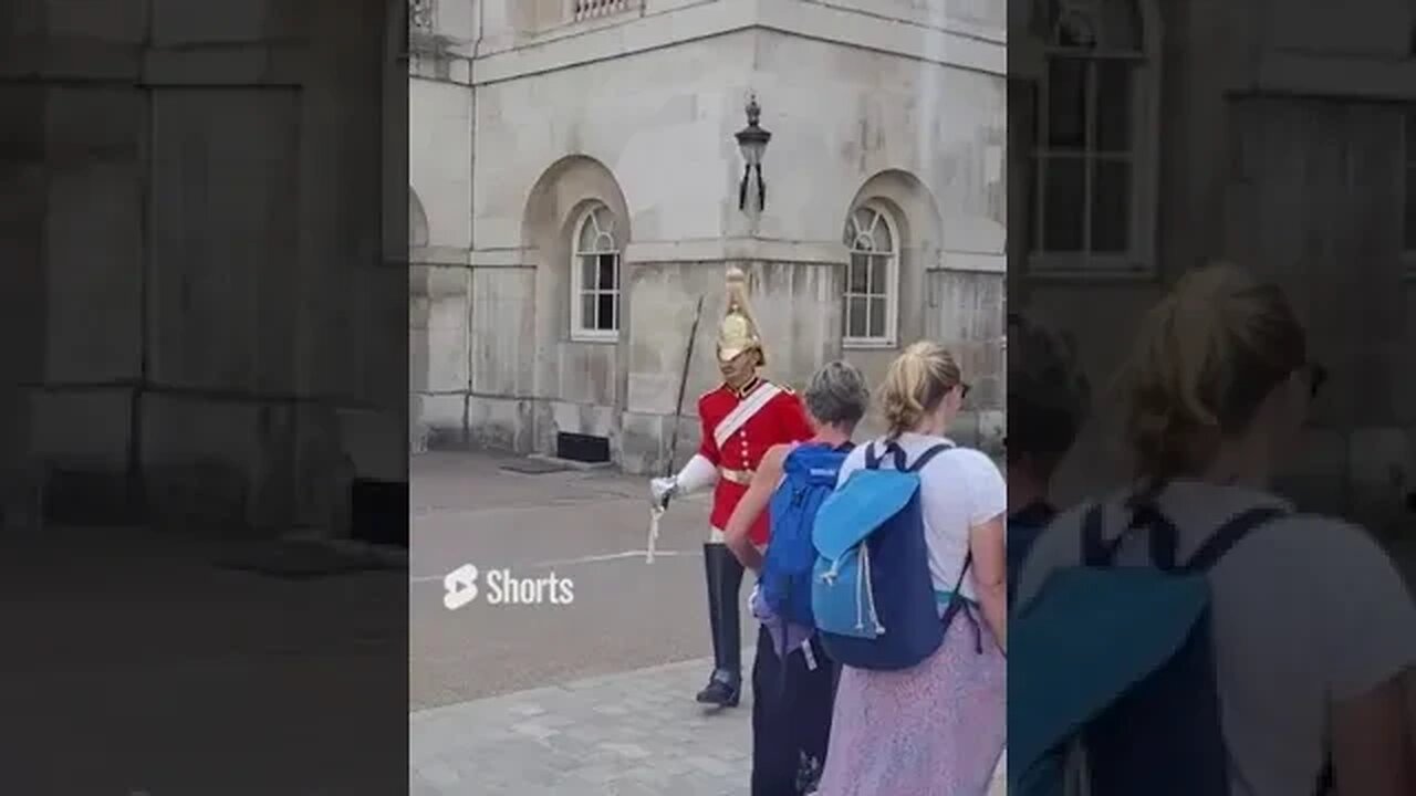 Stand clear of the guard #horseguardsparade