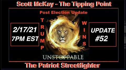 2.17.21 Patriot Streetfighter POST ELECTION UPDATE #52: SSP Detention Centers, Dr. Chip on Masks