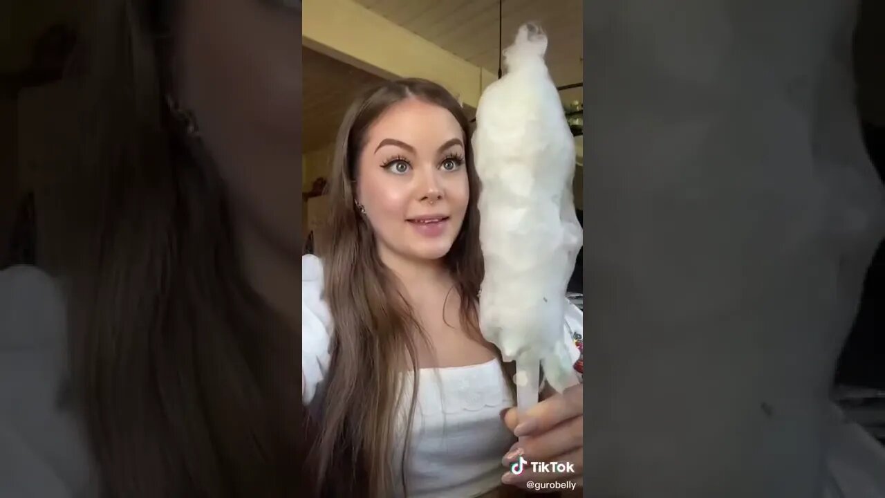 🍭Making Cotton Candy🍬 What should I try next 🥰 ✨ #candy #meme #viral #asmr #Shorts 360p