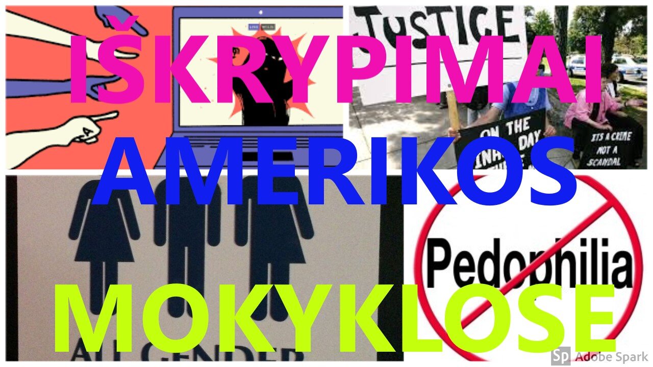 LGBT, PEDOFILIJA IR IŠKRYPIMAI PIRMOKŲ KNYGOSE AMERIKOJE ORIG