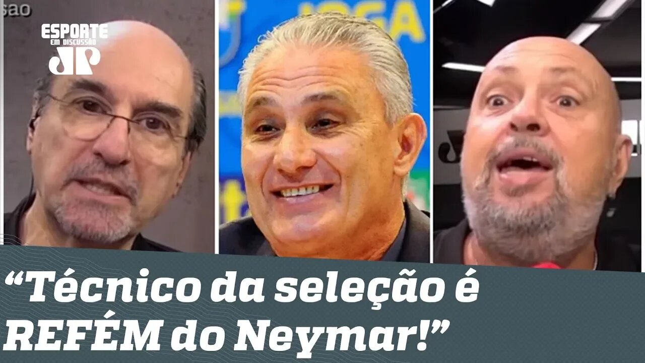 "Não adianta... O Tite é REFÉM do Neymar!" Veja DEBATE sobre convocação da Seleção!