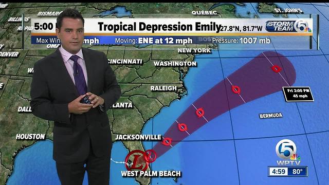 5 pm Monday depression update