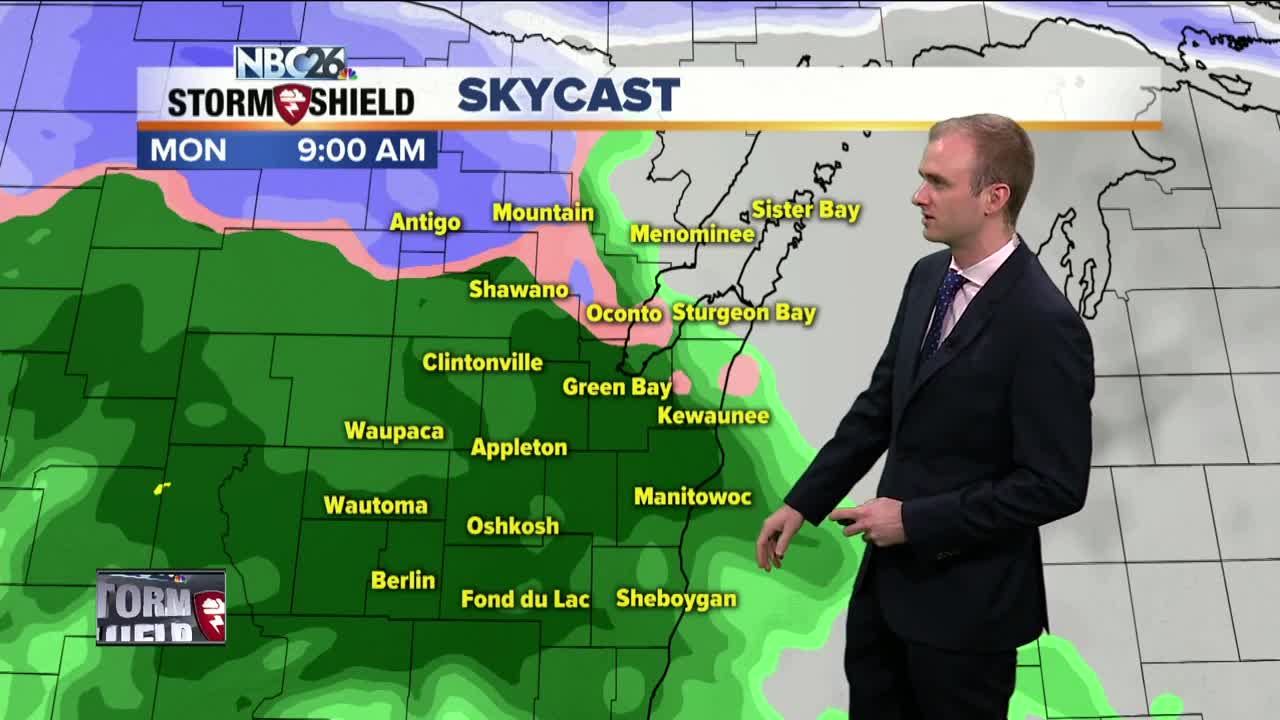 Gino Recchia NBC26 Storm Shield Weather Forecast