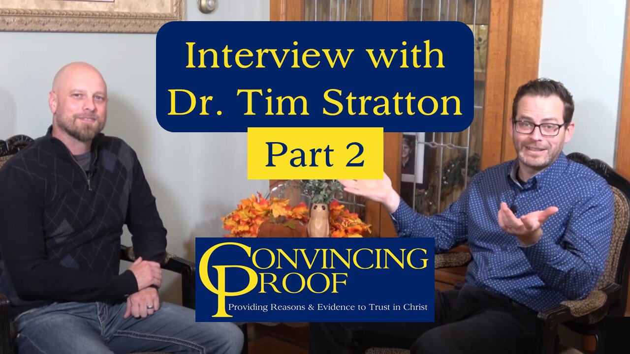 INTERVIEW: Dr. Tim Stratton of Free Thinking Ministries - Part 2/3