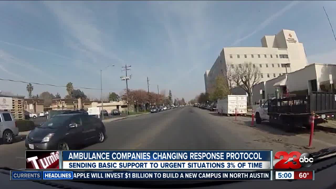 Private ambulance companies change the way they respond